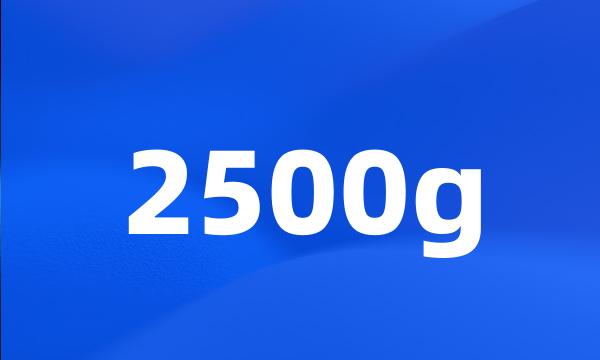 2500g