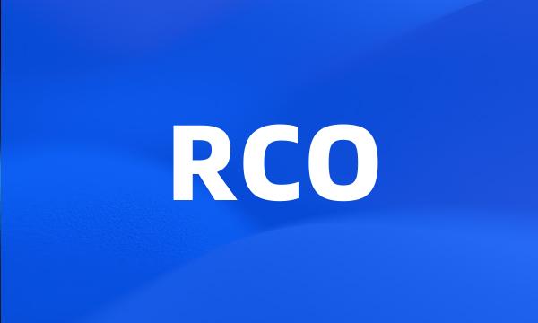 RCO