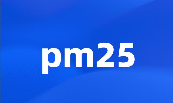 pm25