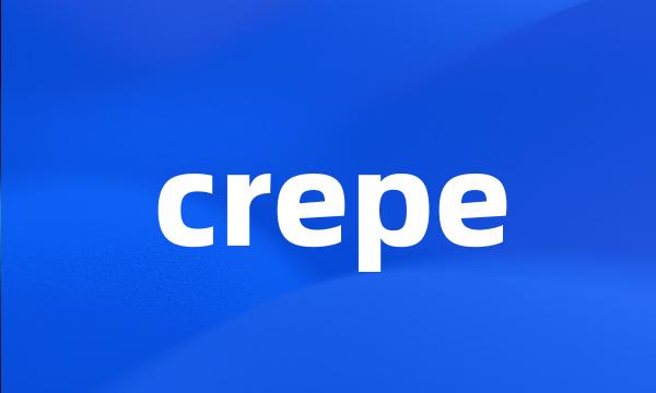 crepe