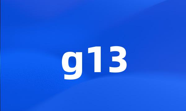 g13