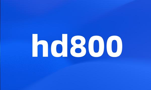 hd800