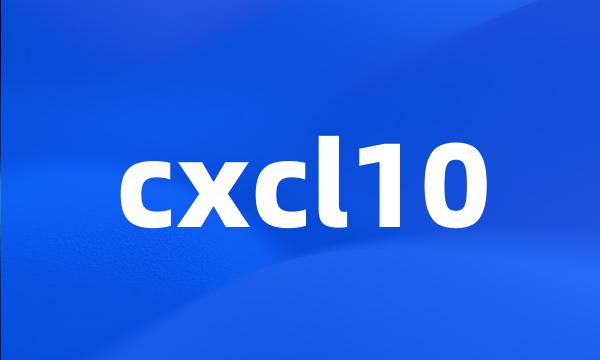 cxcl10