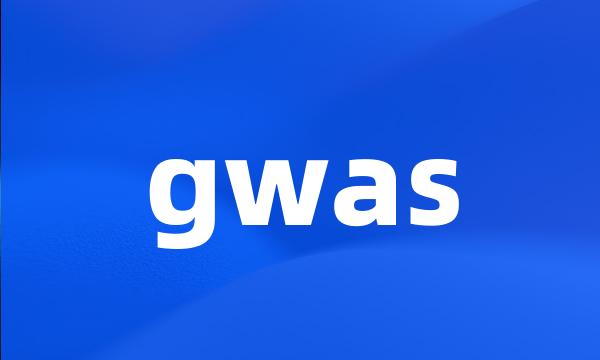 gwas