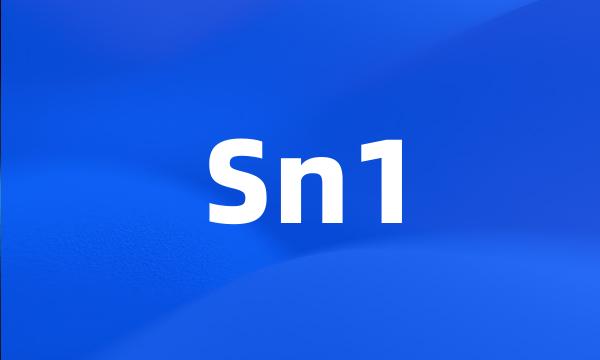 Sn1