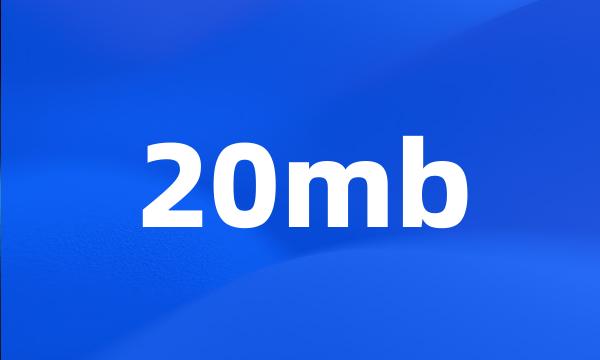 20mb