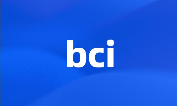 bci