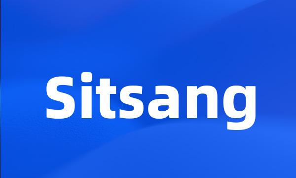 Sitsang