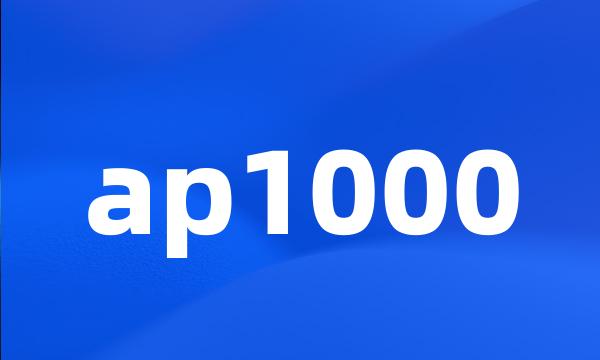 ap1000