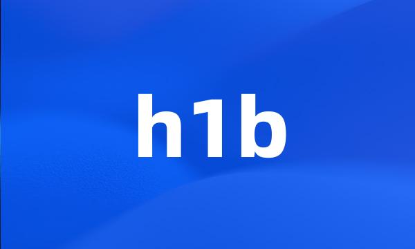 h1b