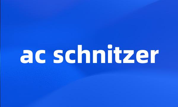 ac schnitzer