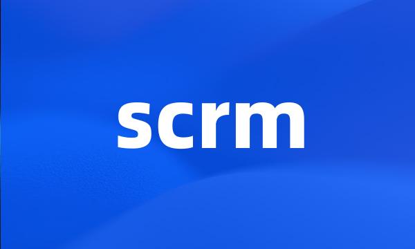 scrm