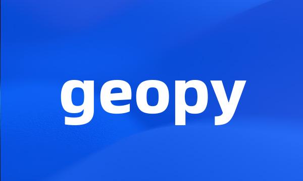 geopy