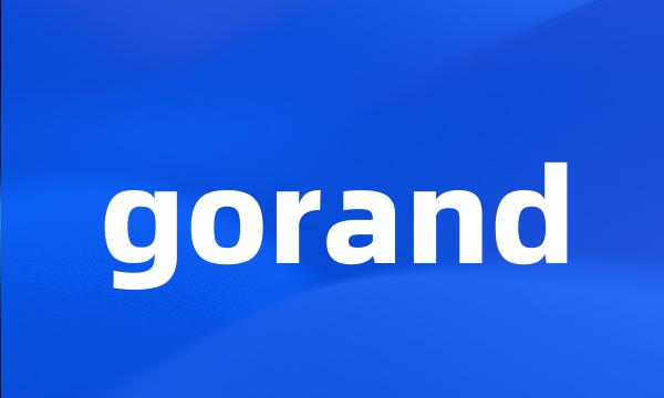 gorand