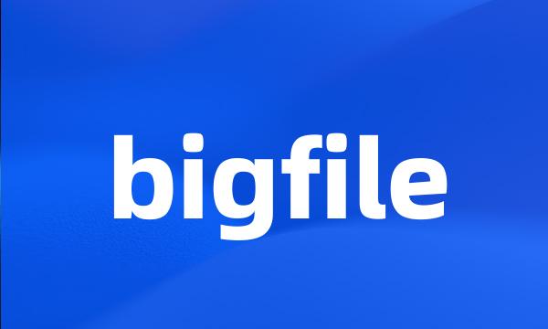 bigfile