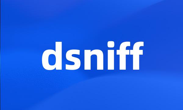 dsniff