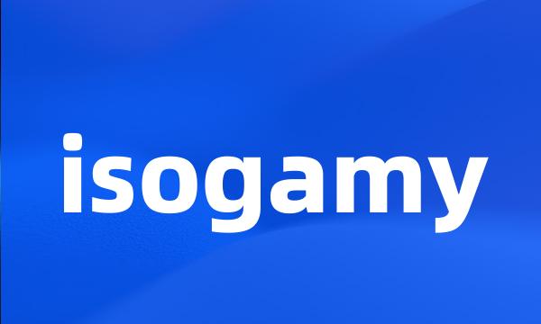 isogamy