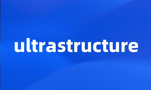 ultrastructure