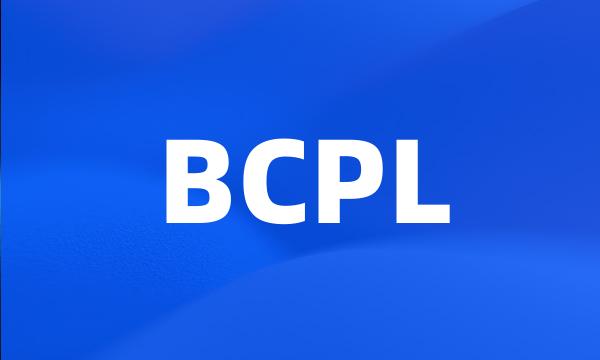 BCPL