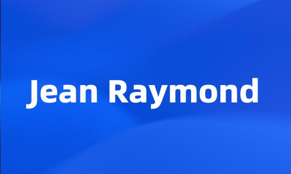 Jean Raymond