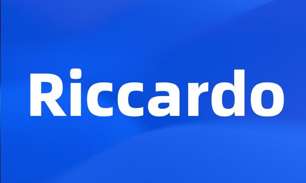 Riccardo