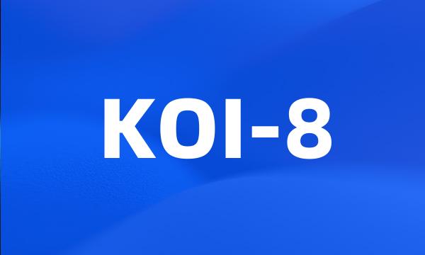 KOI-8