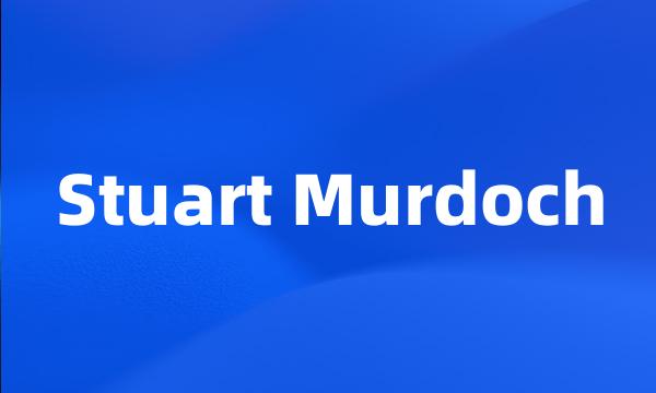 Stuart Murdoch