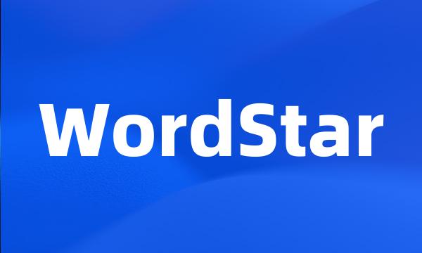 WordStar