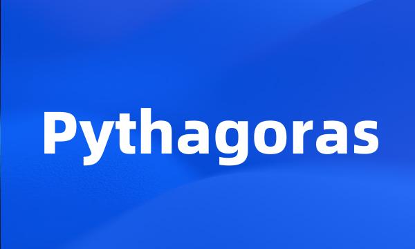 Pythagoras