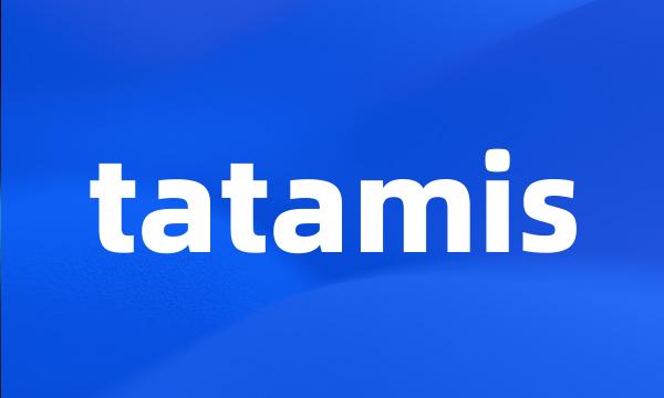 tatamis