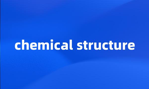 chemical structure