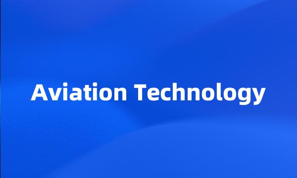 Aviation Technology