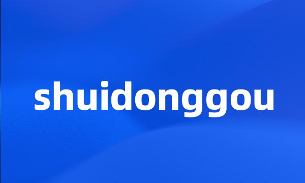 shuidonggou