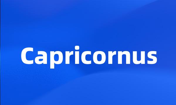 Capricornus