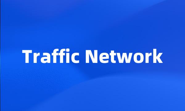 Traffic Network