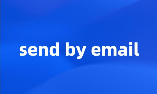 send by email