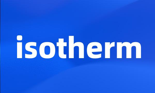 isotherm