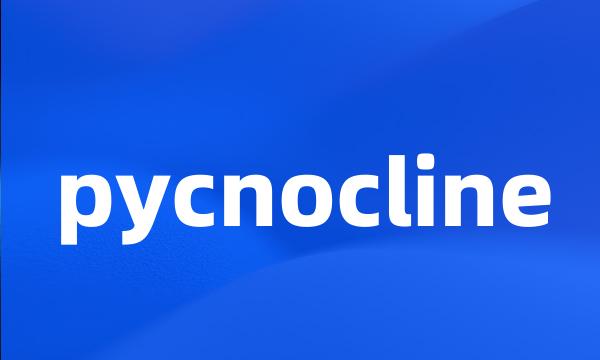 pycnocline