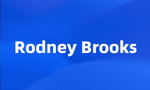 Rodney Brooks