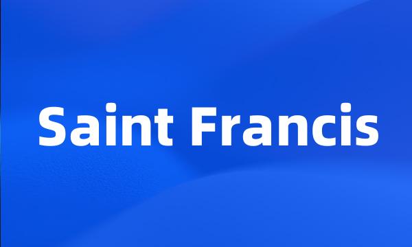 Saint Francis