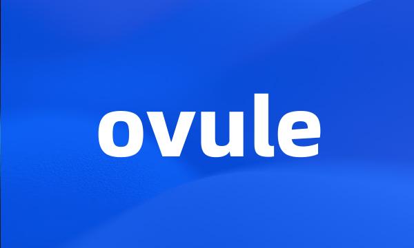 ovule