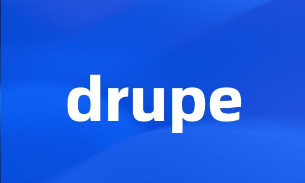 drupe