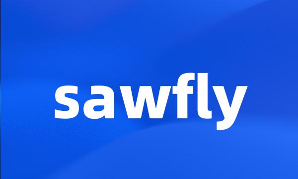 sawfly