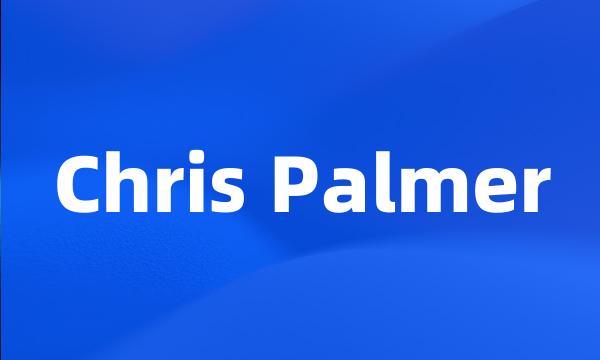 Chris Palmer