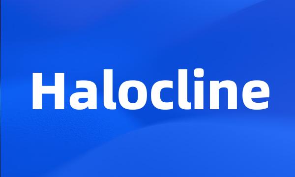 Halocline