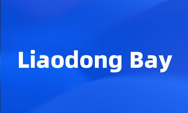 Liaodong Bay