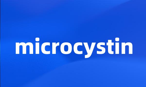 microcystin