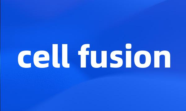 cell fusion