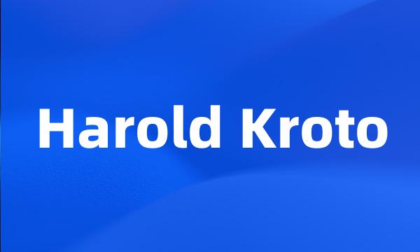 Harold Kroto