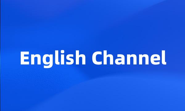 English Channel